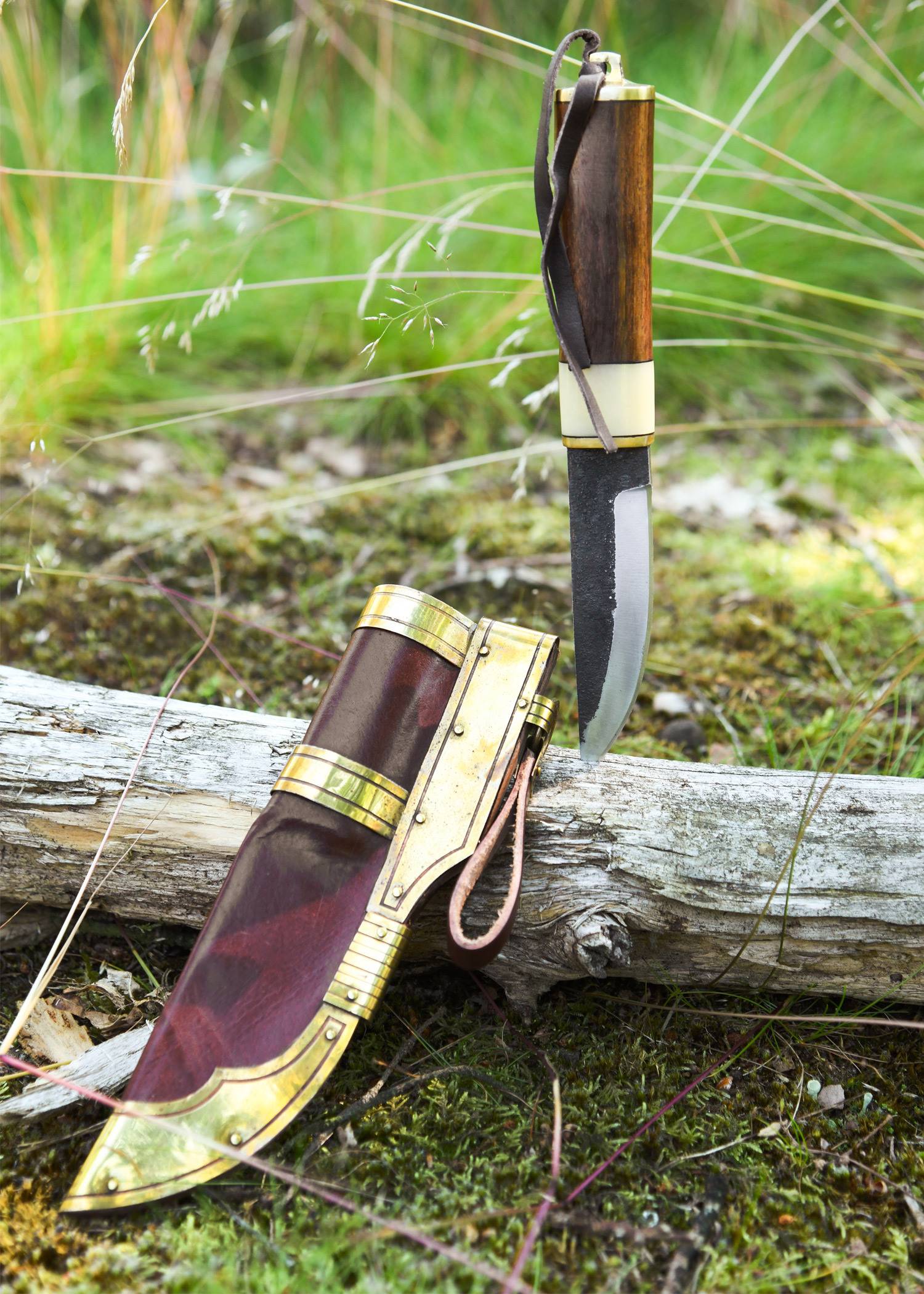 Wikingermesser nach einem historischen Vorbild aus Gotland