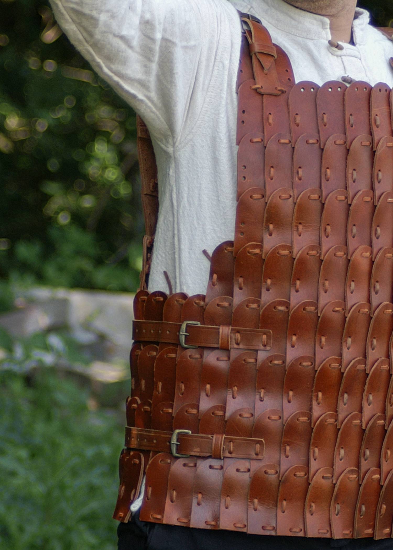 Viking Pantser van Leder