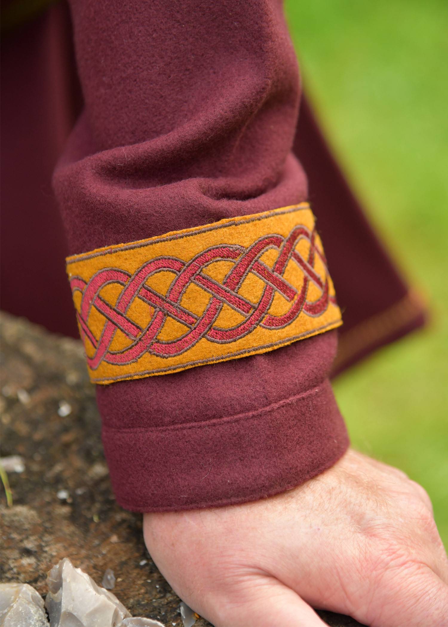 Bestickter Aufnäher Wikinger aus Wolle in verschiedenen Designs