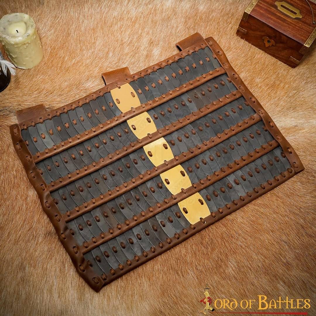 Vikingen / Russen Zwarte Lamellar rok of geschubde rok