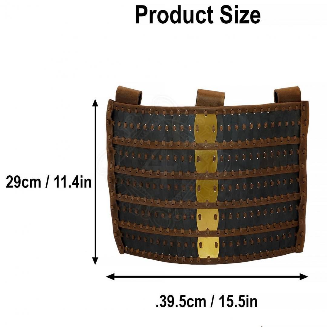 Vikingen / Russen Zwarte Lamellar rok of geschubde rok