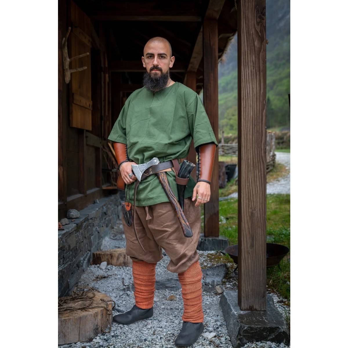 Viking Tuniek met korte mouw in Groen
