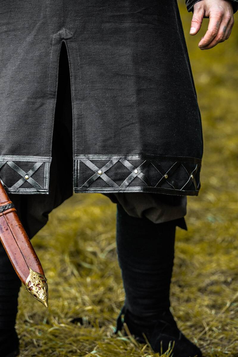 ​Viking Tuniek, Katoen in Zwart