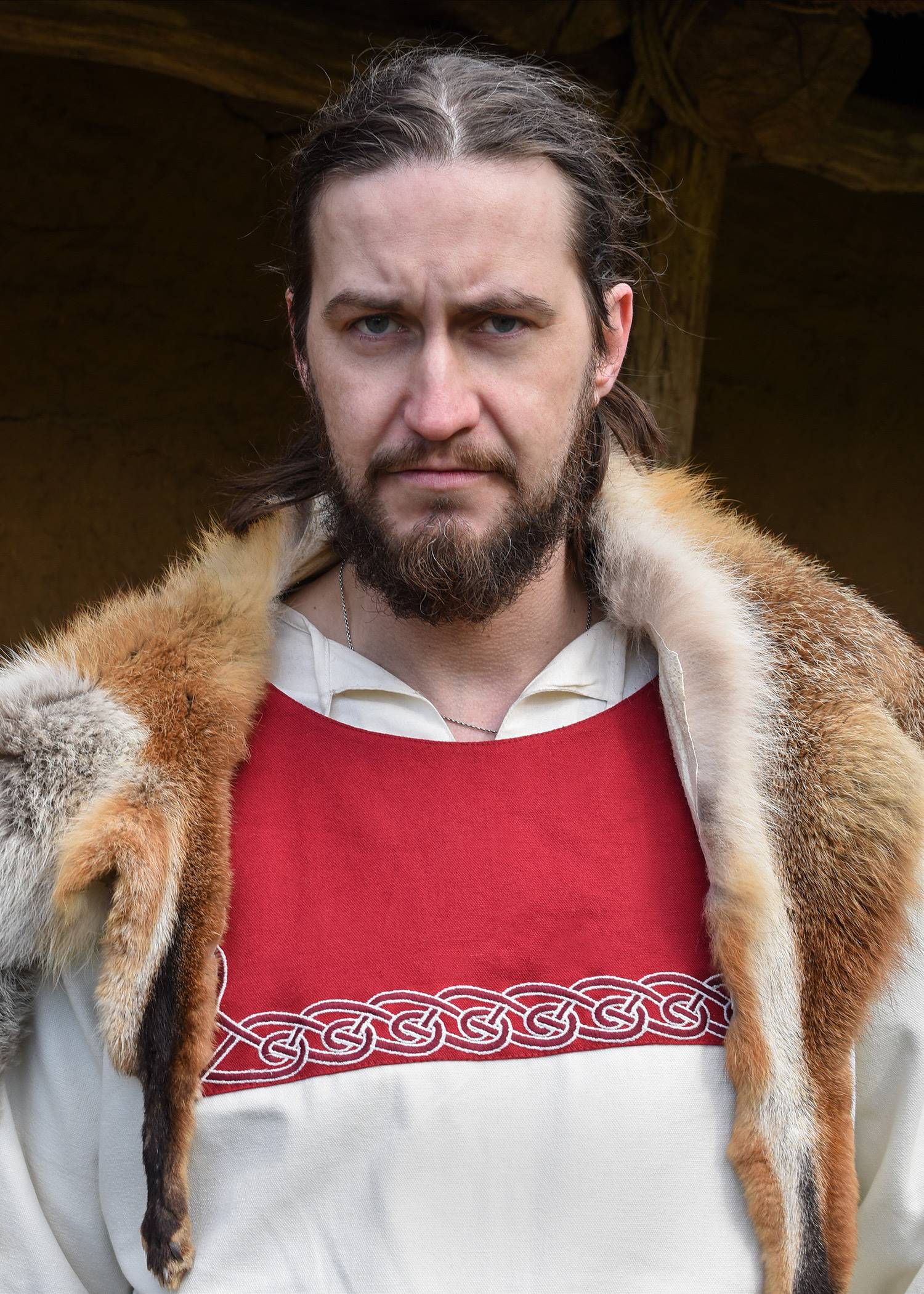 Viking Tuniek, Katoen in Rood