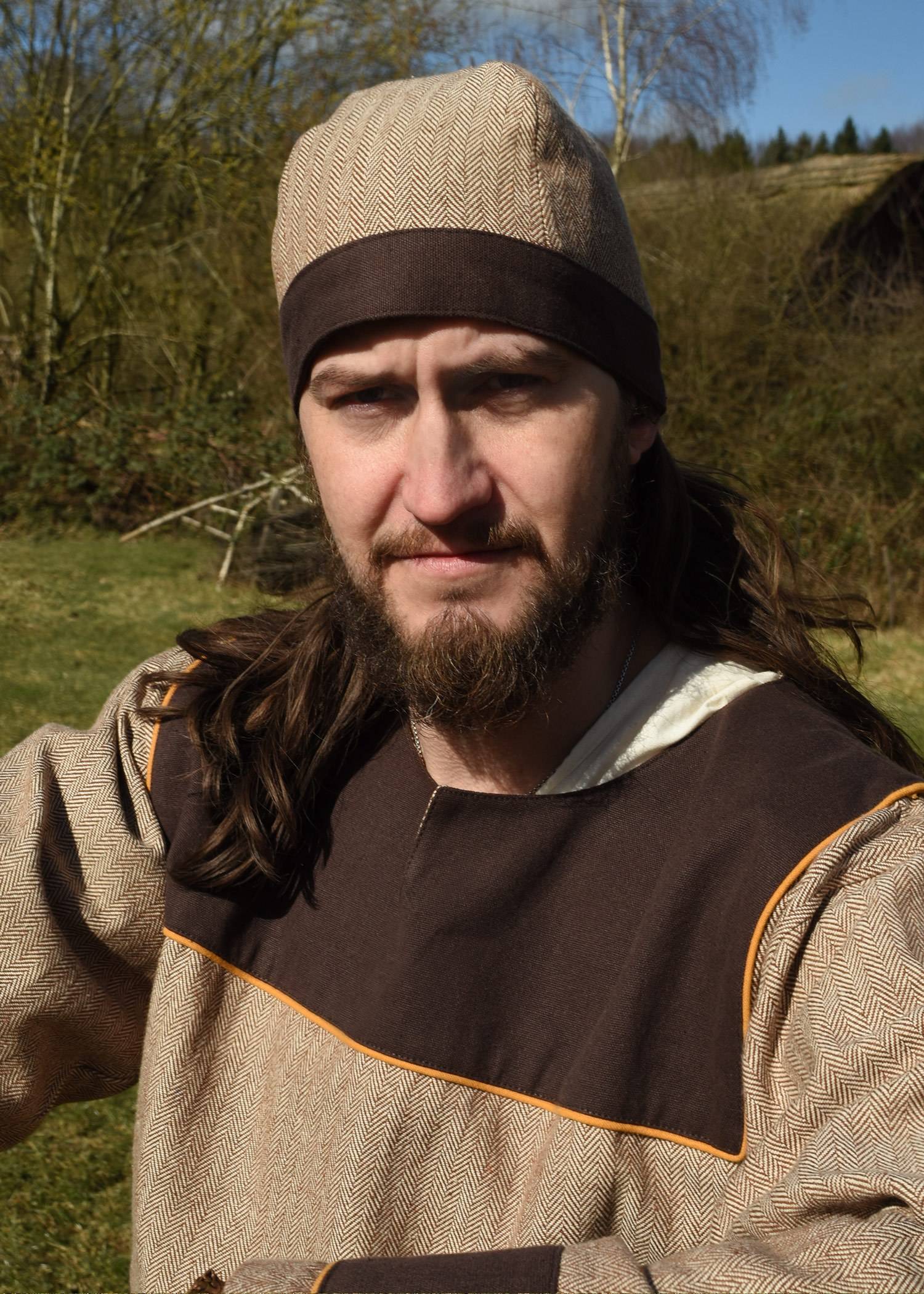 VikingTuniek, Katoen in Bruin
