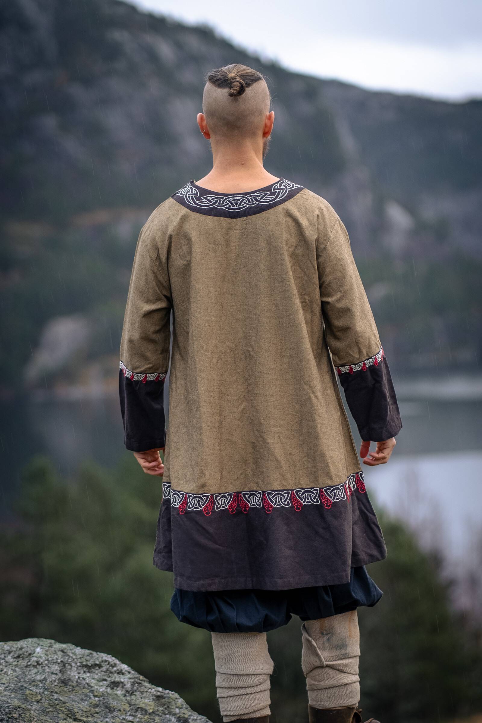 Vikingtuniek in Zandkleur