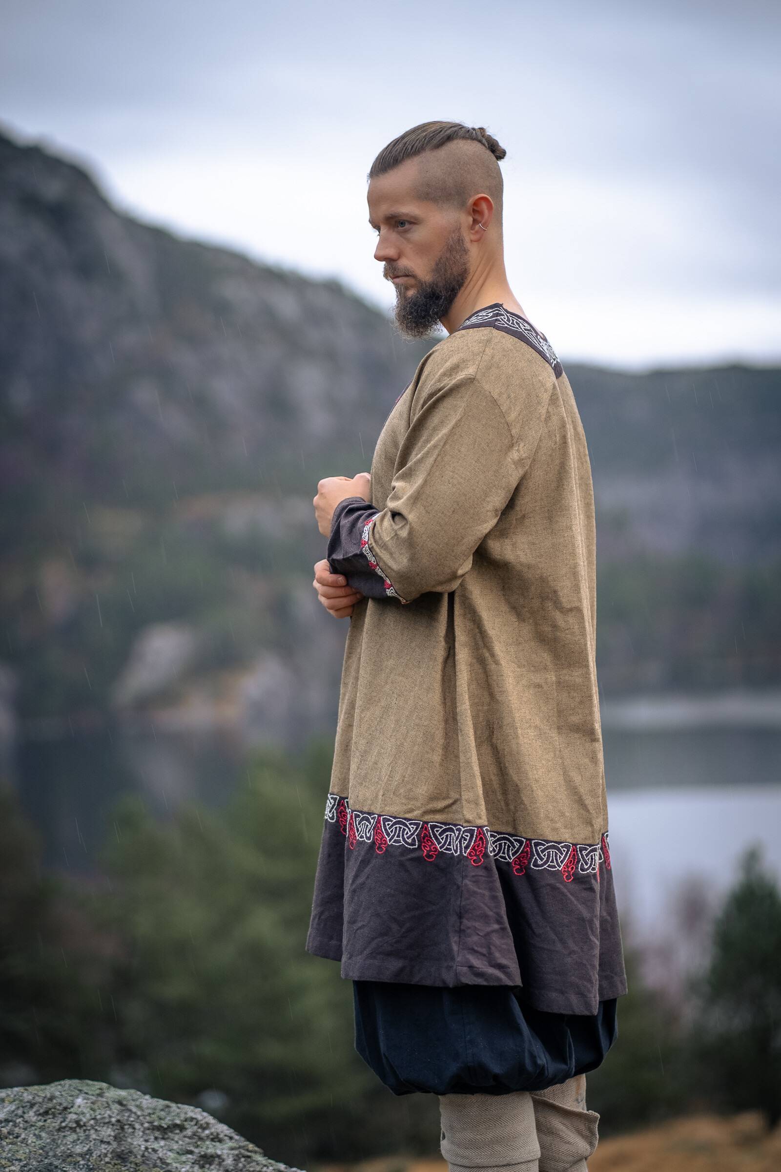 Vikingtuniek in Zandkleur