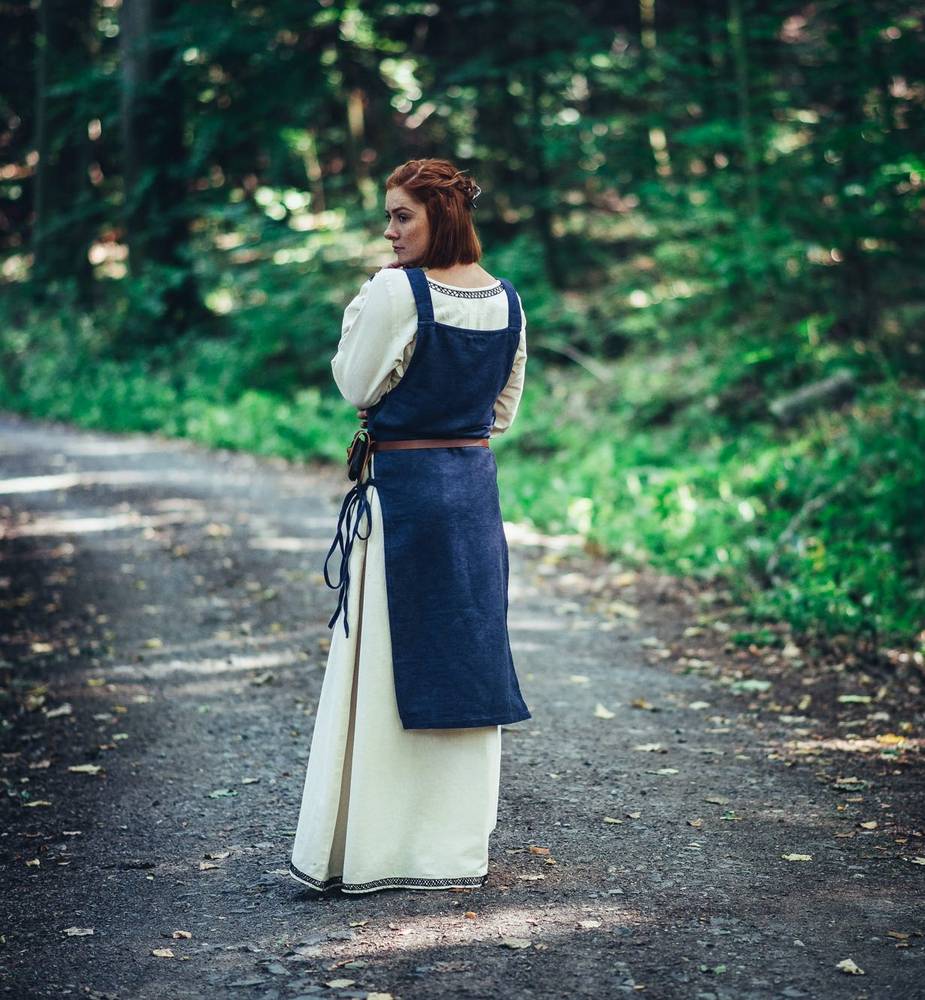 Wikinger-Überkleid in Blau