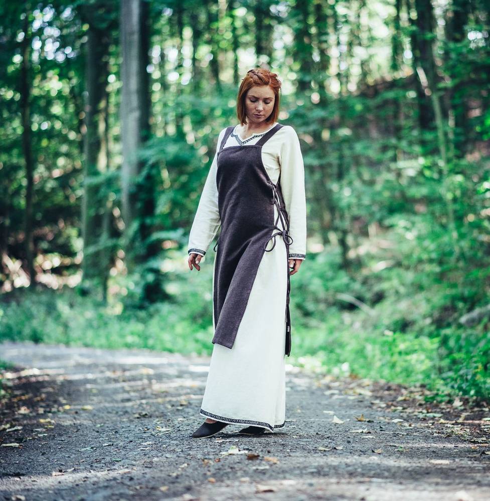 Wikinger-Überkleid in Braun