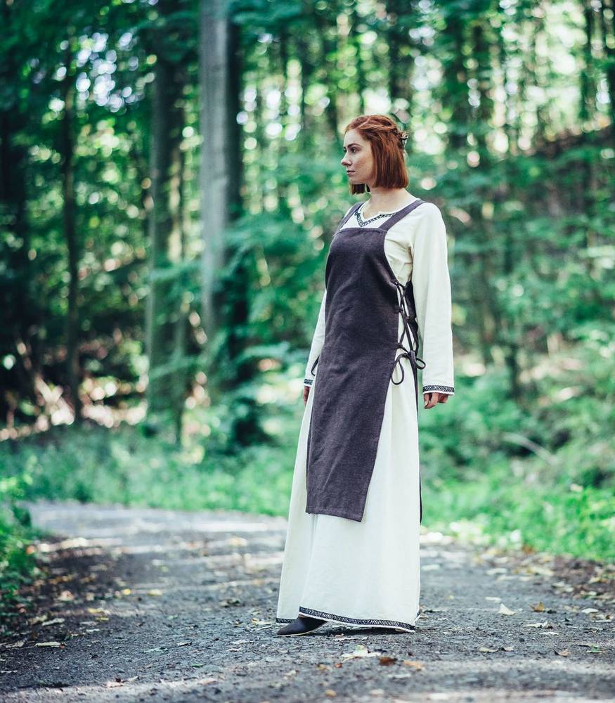 Wikinger-Überkleid in Braun