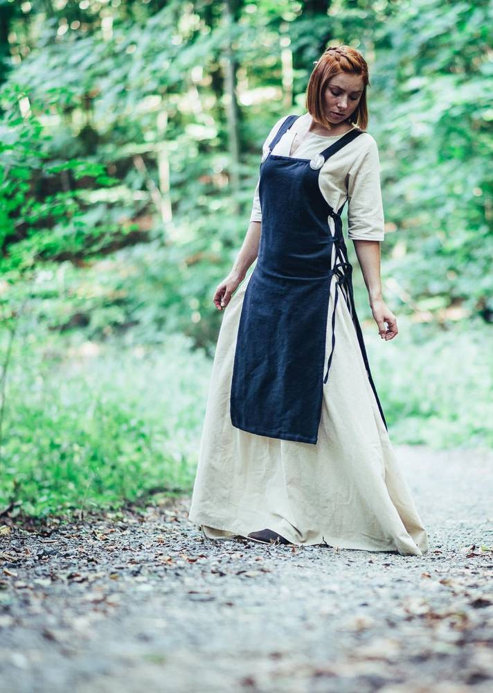 Wikinger-Überkleid in Schwartz