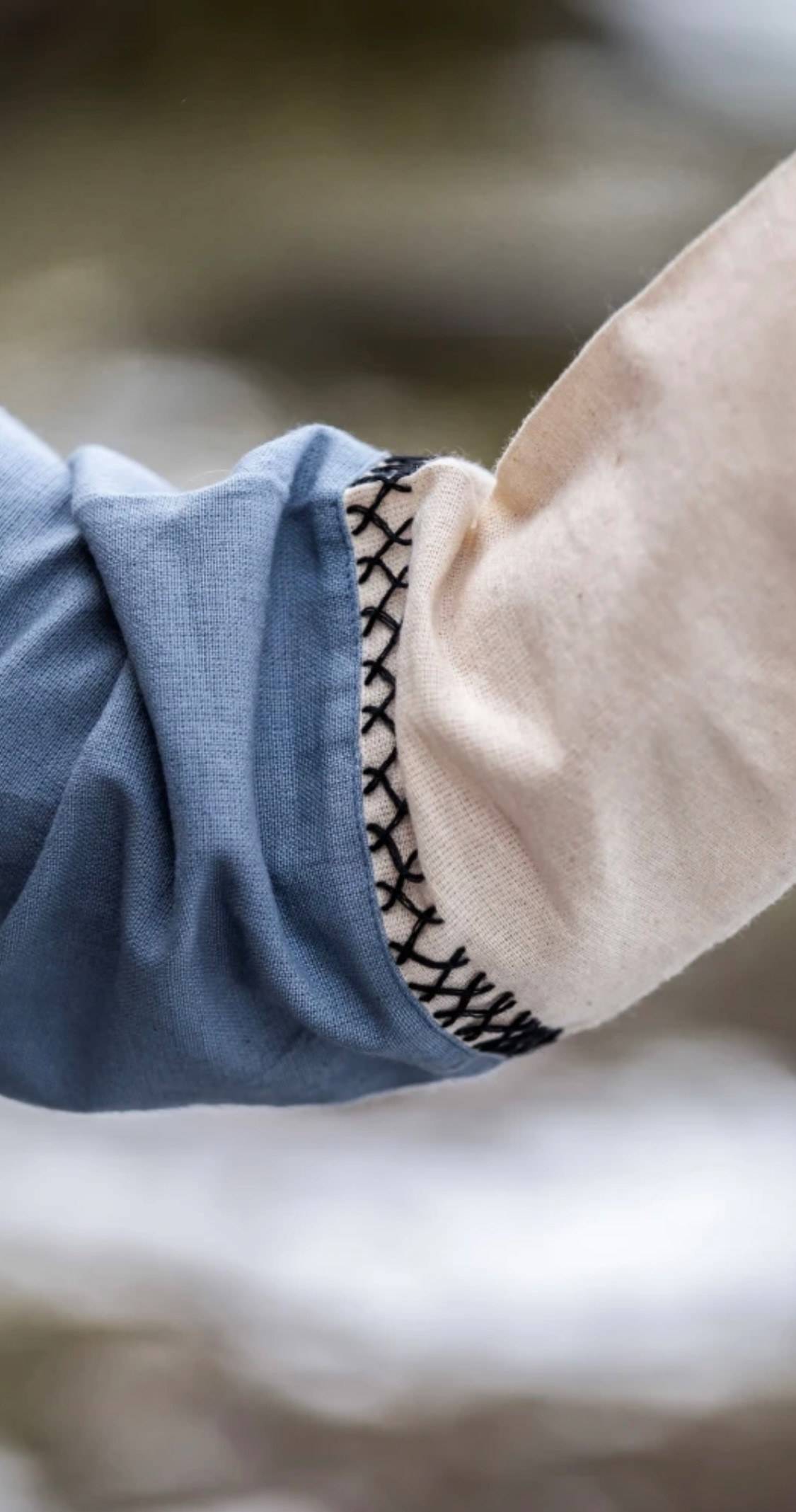 ​Wikinger Kleid in Blau