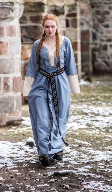​Wikinger Kleid in Blau