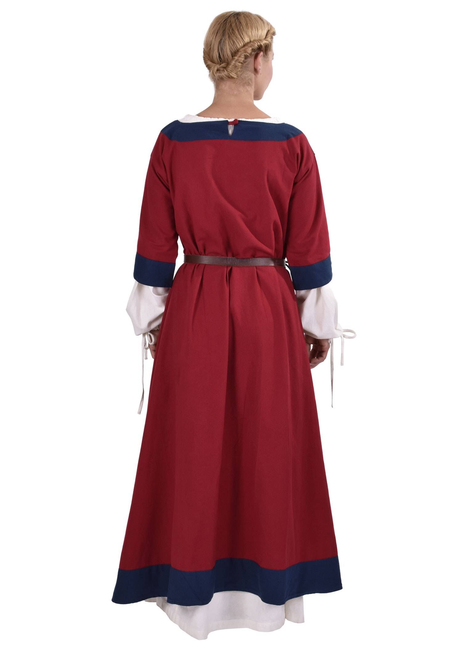 Viking Jurk 6e-9e eeuws in Rood/Blauw