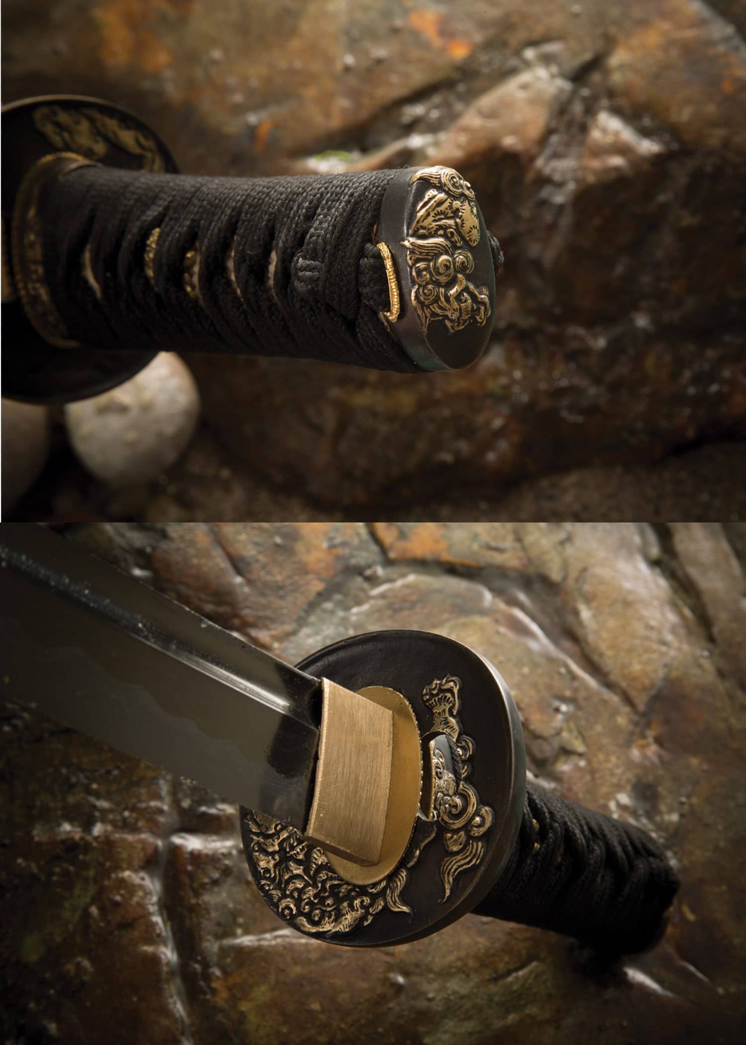 ​Cold-Steel Gold Lion Wakizashi