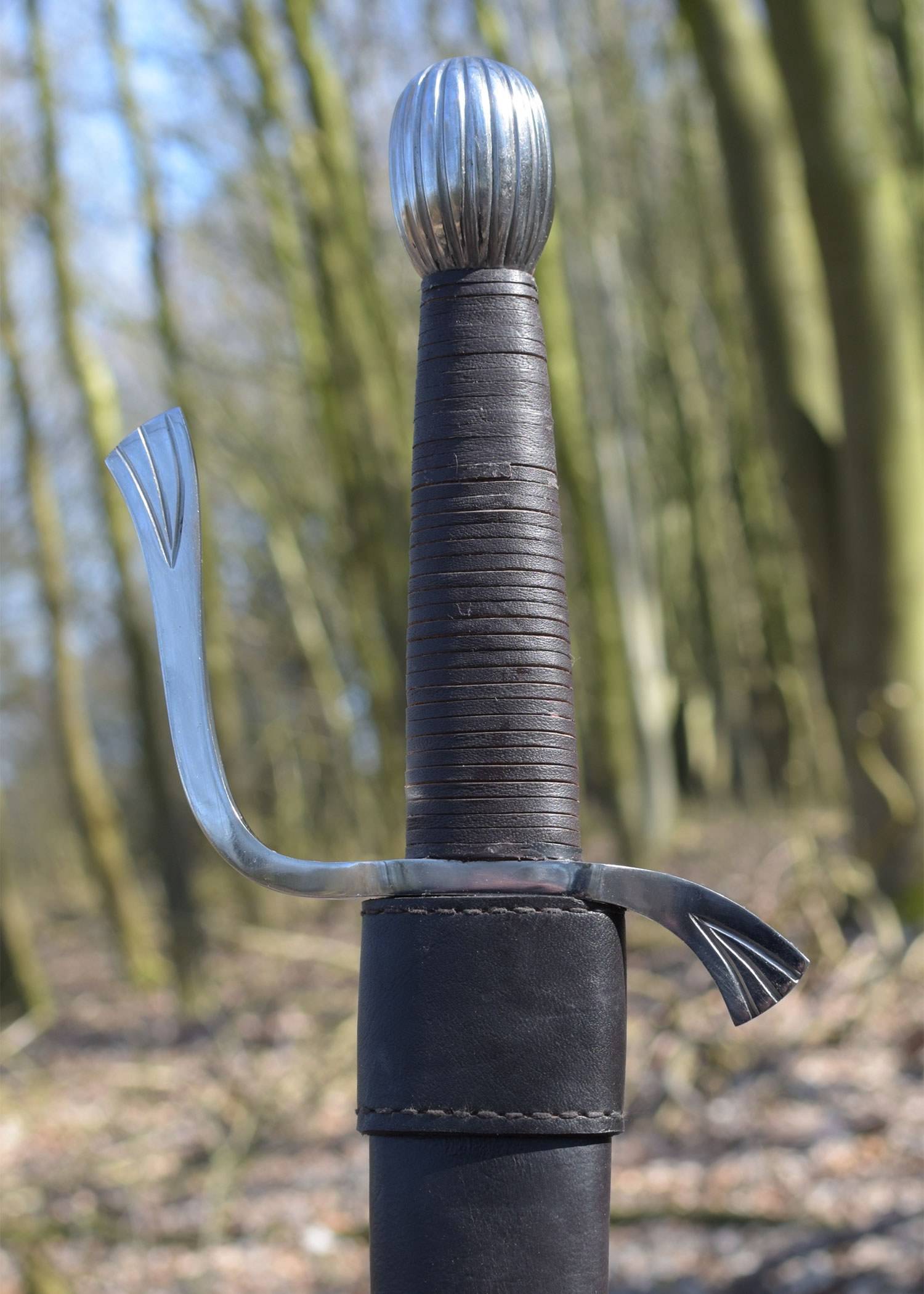 Middeleeuwse Falchion Zwaard met Schede, Klasse B